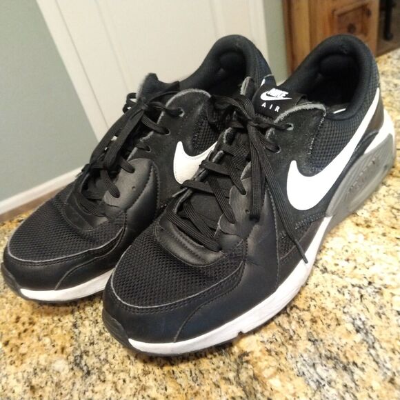 Nike Air Max Excee, CD4165-001, Black White, Mens Running Shoes, Size 13 - Picture 4 of 12